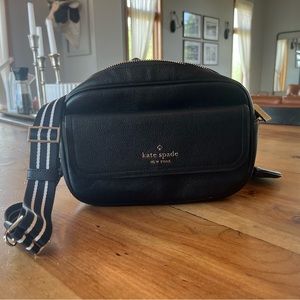 Rosie Pebbled Leather Flap Camera Bag